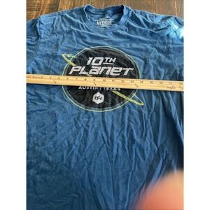 Onnit 10th Planet Jiu Jitsu Austin Texas Men Tshirt Size M Blue